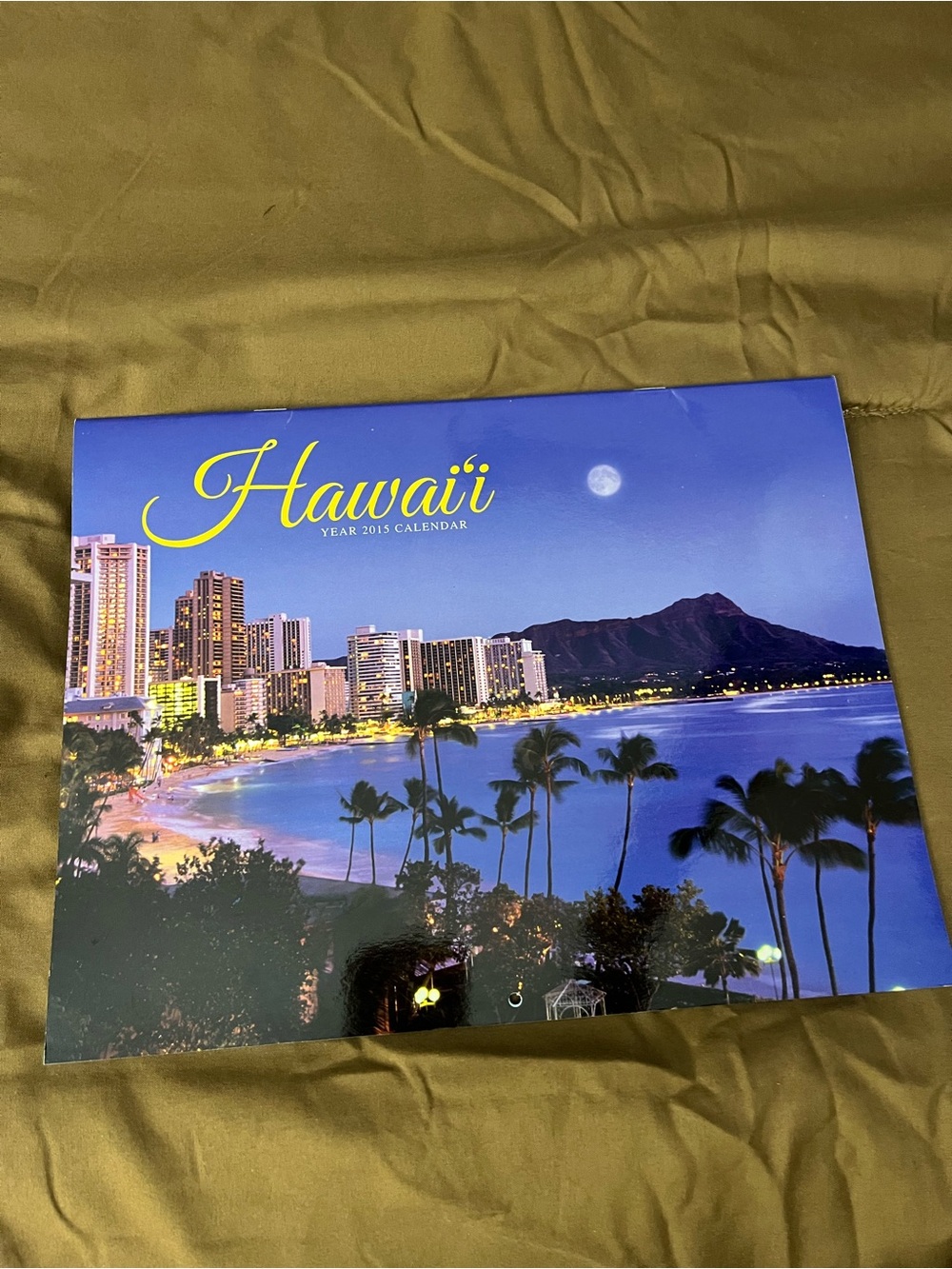 Hawaii Scenic Wall Calendar - 2015 with Island Map